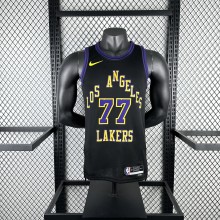 Los Angeles Lakers City Edition Black #77 DONCIC  1:1 Quality NBA Jerseys 2026