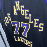 Los Angeles Lakers City Edition Black #77 DONCIC  1:1 Quality NBA Jerseys 2026