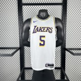 Los Angeles Lakers  White #5 AYTON 1:1 Quality NBA Jerseys  2023