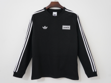 Adidas Clover Hoodie Black  Jacket  Tracksuit  1:1 Quality Soccer Jersey  25-26