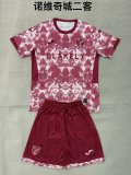 Norwich City Third  Away (kids and man ) 1:1 Quality Soccer Jersey  25-26