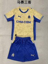 Marseille  Third Away Fans  (Kids and Man)  A1:1 Quality Soccer Jersey  25-26