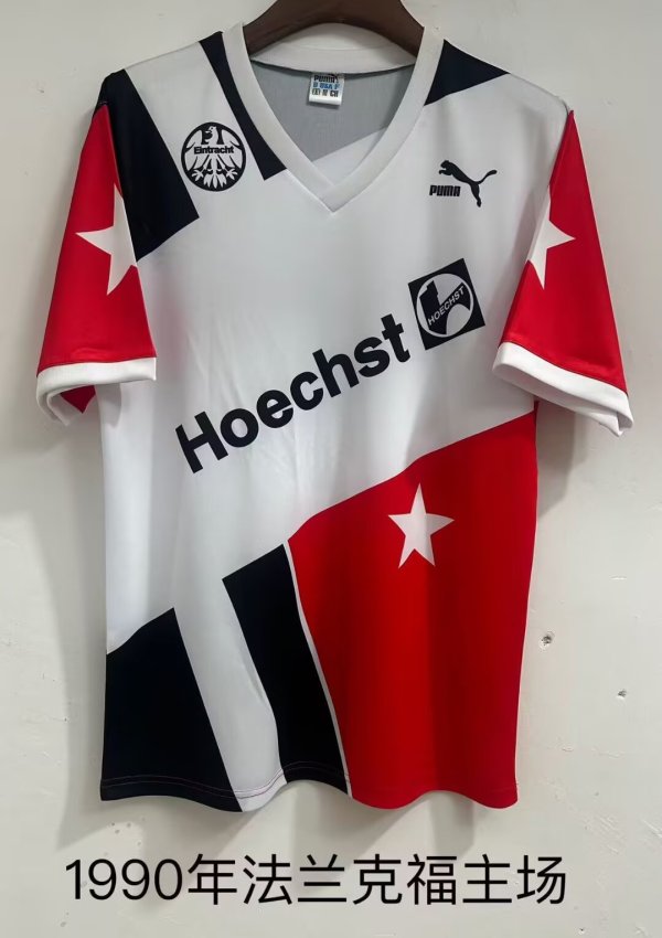 Retro Frankfurt  Home 1:1 Quality Soccer Jersey  1990