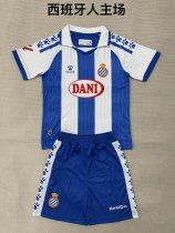 Espanyol Home  Fans  (Kids and Man ) 1:1 Quality Soccer Jersey  25-26