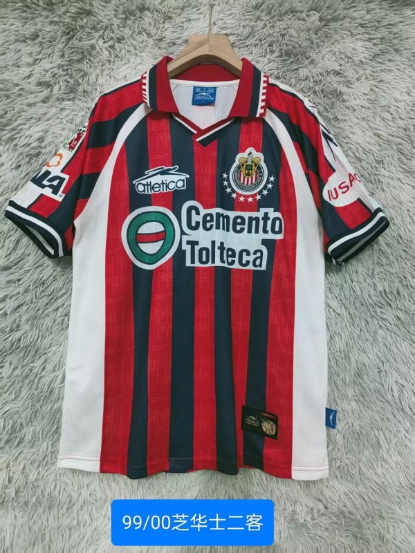 Retro Chivas  Third Away  1:1 Quality Soccer Jersey 1999-2000