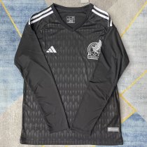 Mexico Black Long  Fans 1:1 Quality Soccer Jersey  26-27 (2026)