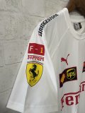 F1 Ferrari white Short Sleeve Racing Suit 2026