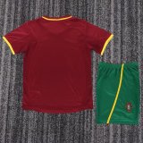 Retro Portugal Home Kids  1:1 Quality Soccer Jersey 2000