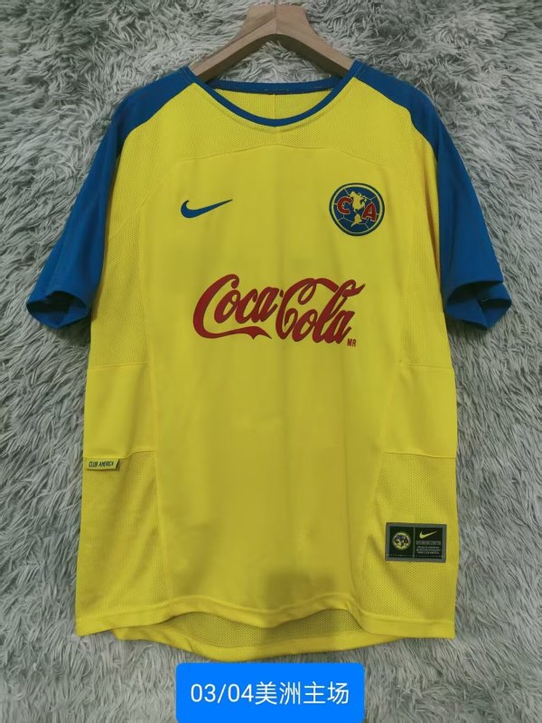 Retro America Home 1:1 Quality Soccer Jersey  2003-2004