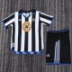 Retro Newcastle Home Kids Fans  1:1 Quality Soccer Jersey  1999-2000