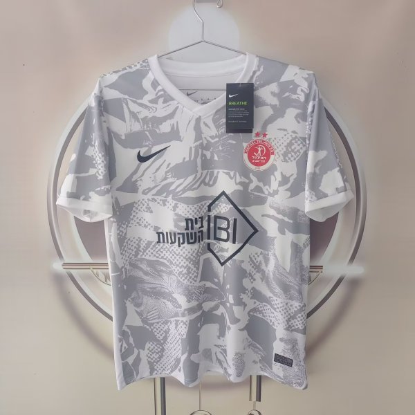 Hapoel Tel Aviv Away Fans 1:1 Quality Soccer Jersey   25-26