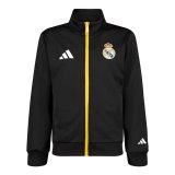 Real Madrid  Windbreaker  Black 1:1 Quality Soccer Jersey  25-26