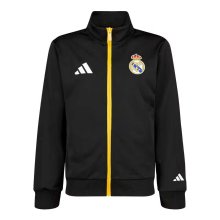 Real Madrid  Windbreaker  Black 1:1 Quality Soccer Jersey  25-26