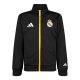Real Madrid  Windbreaker  Black 1:1 Quality Soccer Jersey  25-26