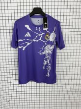Real Madrid Marvel Avengers Special Edition Purple  Fans 1:1 Quality Soccer Jersey 25-26