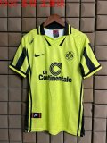 Retro Dortmund Home 1:1 Quality Soccer Jersey   1996