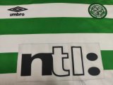 Retro Celtic Home  1:1 Quality Soccer Jersey  1999-2000