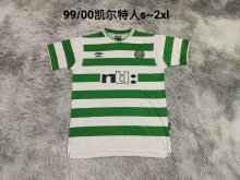 Retro Celtic Home  1:1 Quality Soccer Jersey  1999-2000