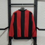 AC Hoodie Red Jacket  Tracksuit  1:1 Quality Soccer Jersey  25-26