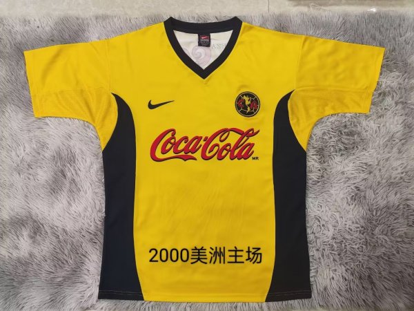 Retro America Home 1:1 Quality Soccer Jersey  2000