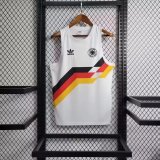Retro Germany Home Vest  1:1 Quality Soccer Jersey  1990