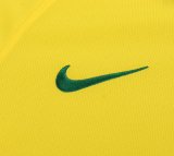 Retro  Brazil Home Kids 1:1 Quality Soccer Jersey 2014