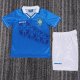 Retro  Brazil Away Kids 1:1 Quality Soccer Jersey 1994