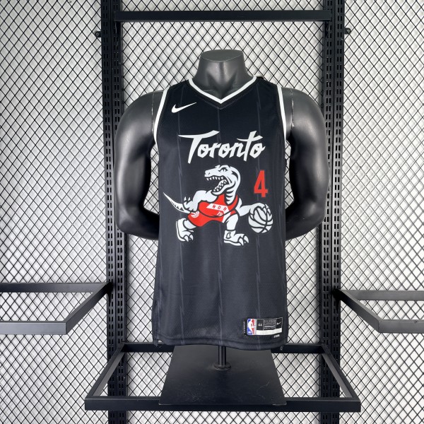 Toronto Raptors City Edition  Black #4 BARNES  1:1 Quality NBA  Season Jerseys 2026