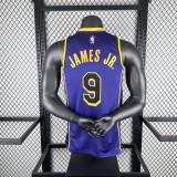 Los Angeles Lakers Purple #9 JAMES JR. 1:1 Quality NBA Season Jerseys  2023