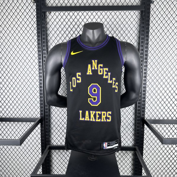 Los Angeles Lakers  City Edition Black #9 JAMES JR. 1:1 Quality NBA Season Jerseys 2026