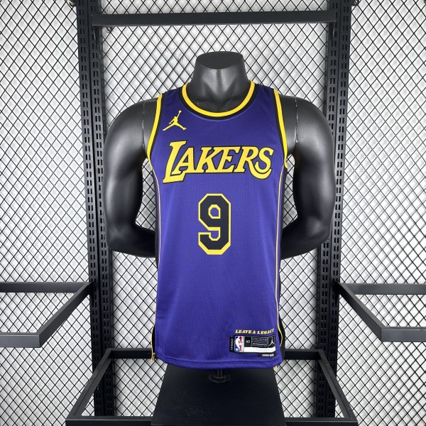 Los Angeles Lakers Purple #9 JAMES JR. 1:1 Quality NBA Season Jerseys  2023