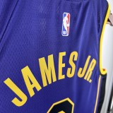 Los Angeles Lakers Purple #9 JAMES JR. 1:1 Quality NBA Season Jerseys  2023