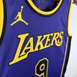 Los Angeles Lakers Purple #9 JAMES JR. 1:1 Quality NBA Season Jerseys  2023