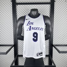 Los Angeles Lakers  City Edition White #9 JAMES JR.1:1 Quality NBA Season Jerseys  2023
