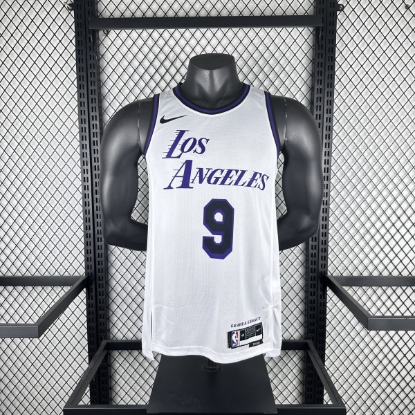 Los Angeles Lakers  City Edition White #9 JAMES JR.1:1 Quality NBA Season Jerseys  2023