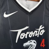 Toronto Raptors City Edition  Black #4 BARNES  1:1 Quality NBA  Season Jerseys 2026