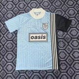 Retro Adidas Clover oasis Blue Fans 1:1 Quality Soccer Jersey 1996