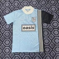 Retro Adidas Clover oasis Blue Fans 1:1 Quality Soccer Jersey 1996