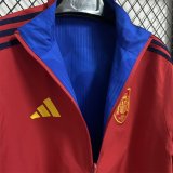 spain Windbreaker Two-sided   Red Blue 1:1 Quality Soccer Jersey  26-27  (2026)