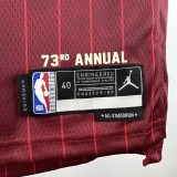 Los Angeles Lakers Kobe #23 JAMES   Red  All-Star 1:1 Quality NBA Jerseys