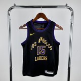 Los Angeles Lakers City Edition Black   #15 Reaves 1:1 Quality NBA  Season Jerseys  2026