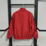 spain Windbreaker Two-sided   Red Blue 1:1 Quality Soccer Jersey  26-27  (2026)