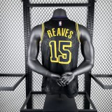 Los Angeles Lakers  Snake Pattern #15 Reaves 1:1 Quality NBA  Season Jerseys  2026