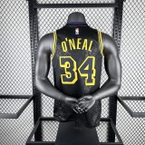 Los Angeles Lakers Snake Pattern #34 O'NEAL  1:1 Quality NBA Season Jerseys