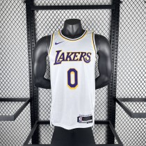 Los Angeles Lakers White #0 WESTBROOK 1:1 Quality NBA Season Jerseys 2023