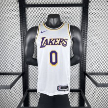 Los Angeles Lakers White #0 WESTBROOK 1:1 Quality NBA Season Jerseys 2023