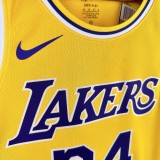 Los Angeles Lakers Yellow  #34 O'NEAL  1:1 Quality NBA Season Jerseys