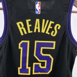 Los Angeles Lakers City Edition Black   #15 Reaves 1:1 Quality NBA  Season Jerseys  2026