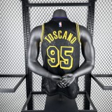 Los Angeles Lakers Snake Pattern #95 TOSCANO 1:1 Quality NBA Season Jerseys