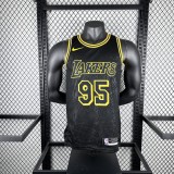 Los Angeles Lakers Snake Pattern #95 TOSCANO 1:1 Quality NBA Season Jerseys